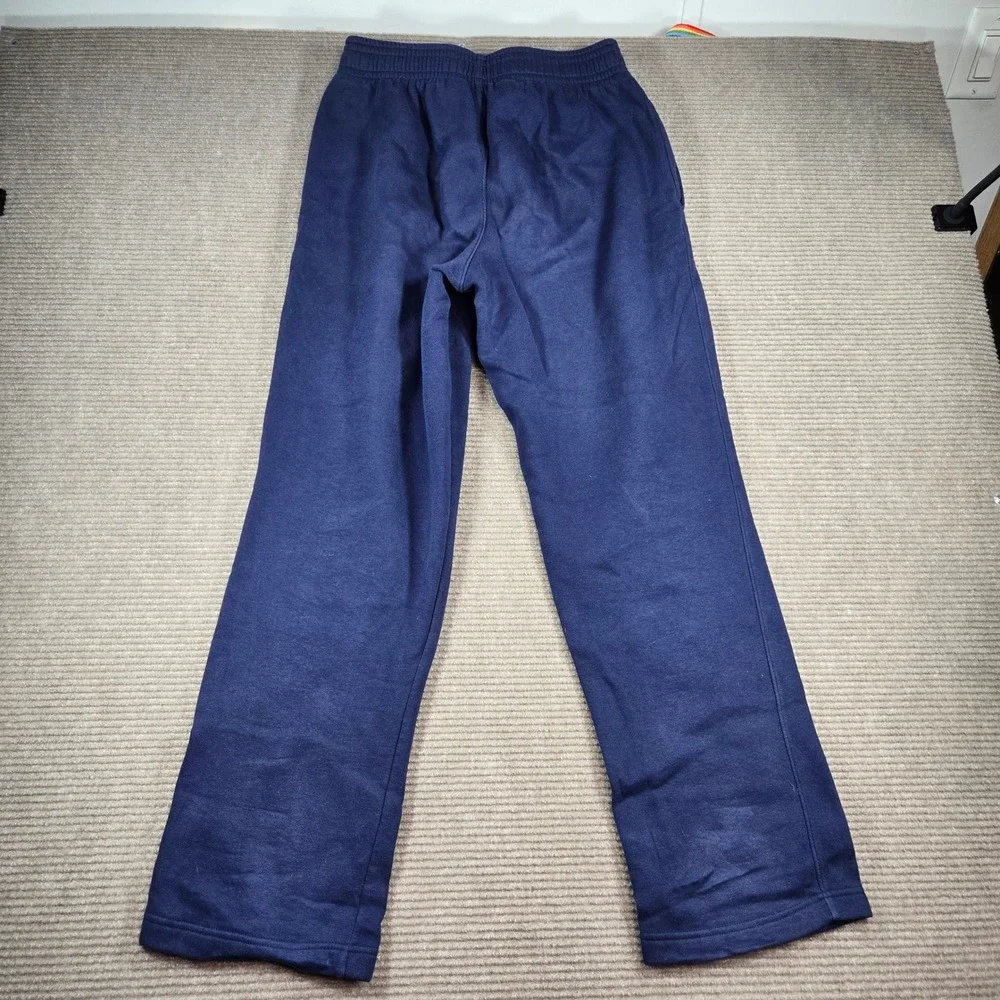 Under Armour Mens Medium Blue Loose Fit Rival Fleece Sweatpants 1300124